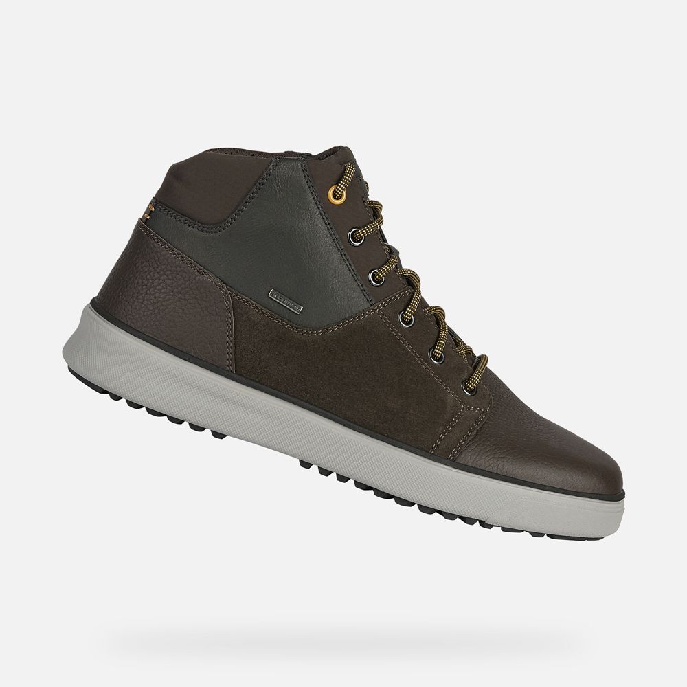 Geox Erkek Bot Koyu Kahverengi - Cervino Abx - FPB-751083